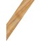 Ekena Millwork 6"W x 18"D x 26"H Traditional Rough Sawn Knee Brace, Western Red Cedar BRC06X18X26TRA00RWR - alternate 3